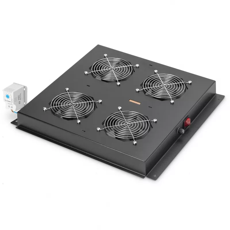 Dzesēšanas bloks Digitus DN-19 FAN-4-B-N