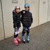 Inline skates HUDORA Mia 2.0, regulējams izmērs 33–36, rozā