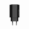 CANYON Lādētājs HEXAGON 65 GaN 65W 2xPD 1xQC EU Melns (CND-CHAHEX65B)