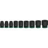 Triecienligzdu komplekts Bosch Powertools PRO 1/2 collas, 9 gab., melns