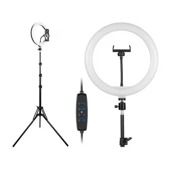 TRACER RING 30cm gredzena gaisma ar statīvu 210cm
