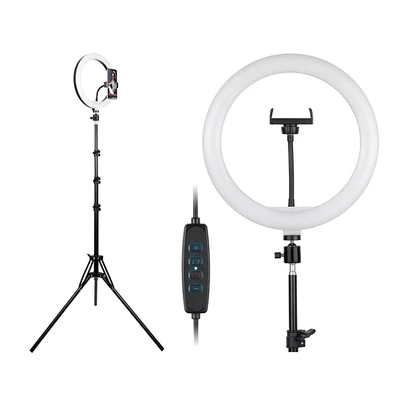 TRACER RING 30cm gredzena gaisma ar statīvu 210cm