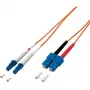 Equip LWL Patch Cord LC/SC 62,5/125µ 2,0m InfiniBand/optiskās šķiedras kabelis 2 m