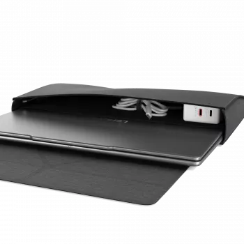 Lenovo Yoga Tote Sleeve 16 inch pelēks — uzmava 16 collu klēpjdatoriem, viegls aizsargapvalks