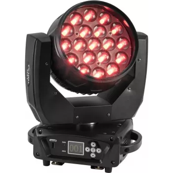 Wash gaismas iekārta ar kustīgu galvu EUROLITE TMH-X4 60W RGBW ar zoom funkciju