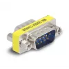 D-Sub 9 pin savienotāju adapteris vīrietis–vīrietis DeLOCK 66464