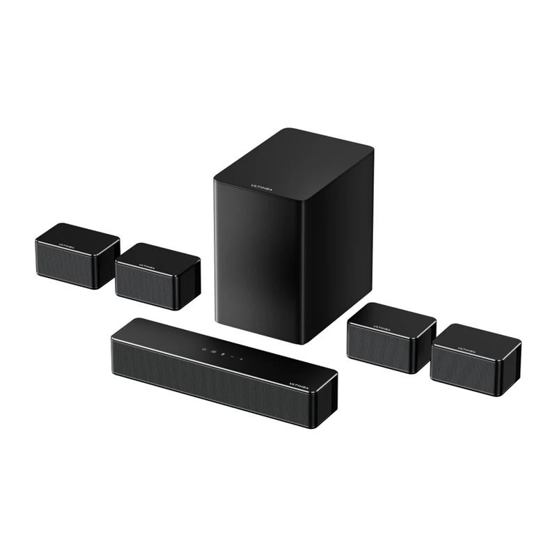 Soundbar Ultimea Poseidon D70 — kompakta mājas audio sistēma, modelis UC00Q