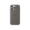Silicone maciņš ar MagSafe iPhone 16 Pro Max – akmens pelēks