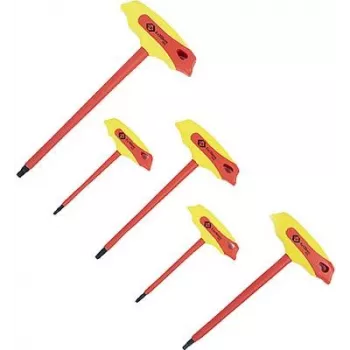 Skrūvgriežu komplekts c.k tools T4422 — 5 gab., sešstūra rokturis, dažādi izmēri