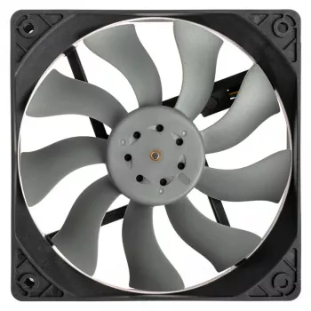 Ventilators Akasa OTTO SF12 datora korpusa ventilators 12 cm melns pelēks