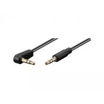 Microconnect AUDLL1.5A audio kabelis 1.5 m 3.5mm Melns