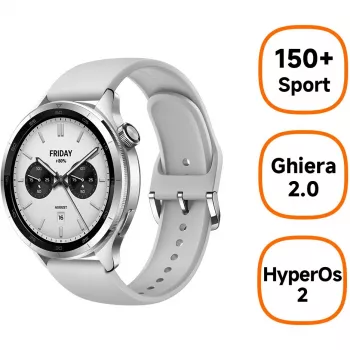 Viedpulkstenis Xiaomi Watch S4 Sudraba