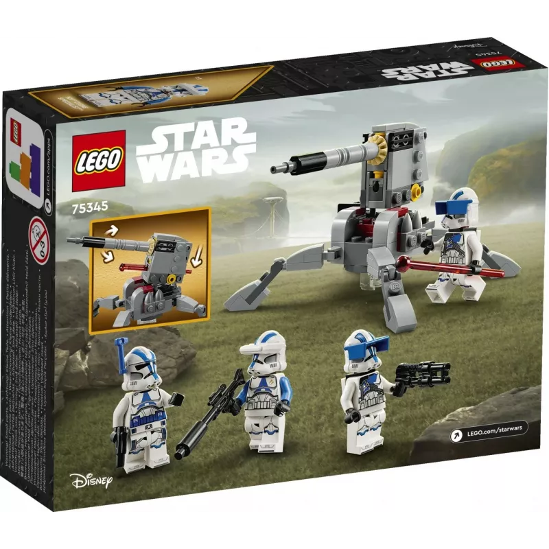 LEGO 75345 Star Wars 501st Clone Troopers Battle Pack Set Buildable Toy