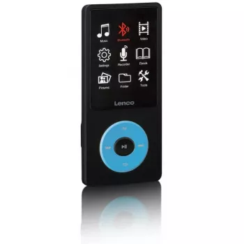 MP3 atskaņotājs Lenco Xemio-860BU 8 GB Melns Zils LCD 18h atskaņošana