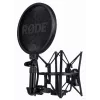 Mikrofons RØDE SM6 — melns, svars 0,682 kg, izmēri 210×133×210 mm