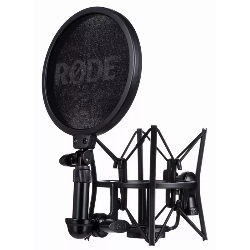 Mikrofons RØDE SM6 — melns, svars 0,682 kg, izmēri 210×133×210 mm