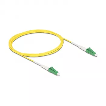 DELOCK 83222 InfiniBand optiskās šķiedras kabelis 2m LC LC/APC dzeltens