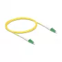 DELOCK 83222 InfiniBand optiskās šķiedras kabelis 2m LC LC/APC dzeltens