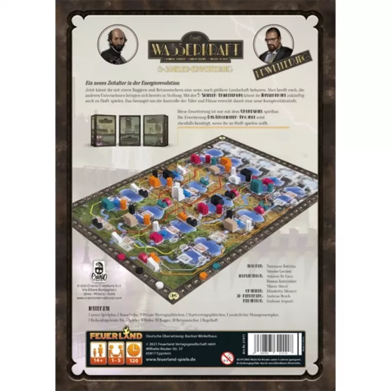 Wasserkraft: 5 Players Expansion, galda spēles paplašinājums