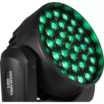 Kustīgās galvas mazgājošā gaisma EUROLITE TMH-W555 60W RGBW LED ar tālummaiņu