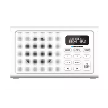 Blaupunkt DR3WH Pārnēsājams radio Balts