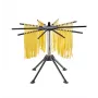 Pasta žāvētājs GEFU Diverso G-28371 — nerūsējošais tērauds, 4 līmeņi, salokāms, 420×302 mm