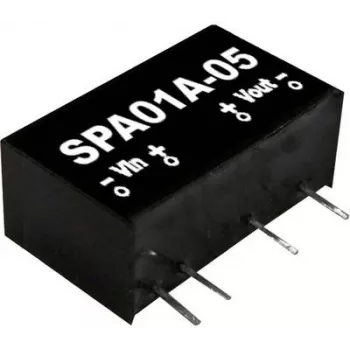 Barošanas adapteris/pārveidotājs Mean Well SPA01B-12, ieeja 18–36 V, izeja 12 V, 1 W
