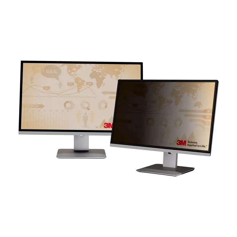 3M PF195W9B displeja privātuma filtrs 49,5 cm (19,5 collu) monitoram bez rāmja displeja privātuma filtrs