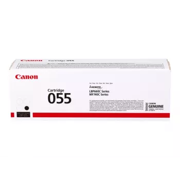 Canon 055 toner kasetne 1 gab. Oriģināla melna