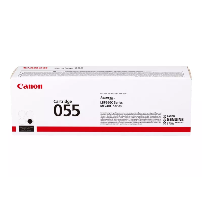 Canon 055 toner kasetne 1 gab. Oriģināla melna