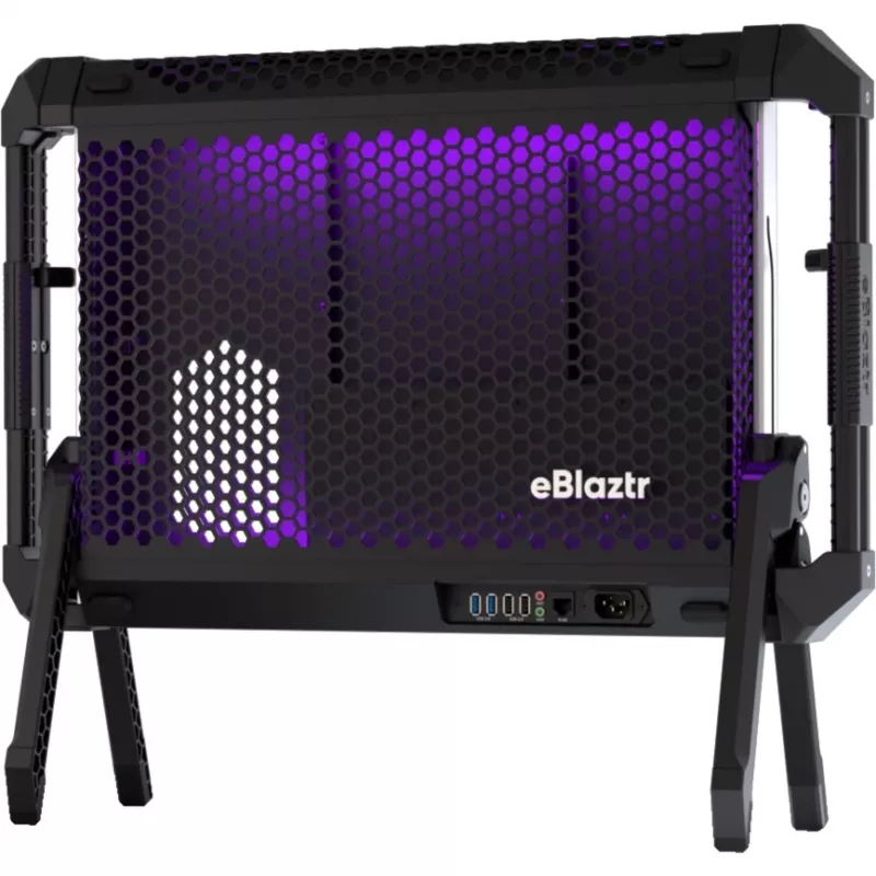 Eblaztr Portable PC Case - Melns - PC Case - Mini Tower - Melns