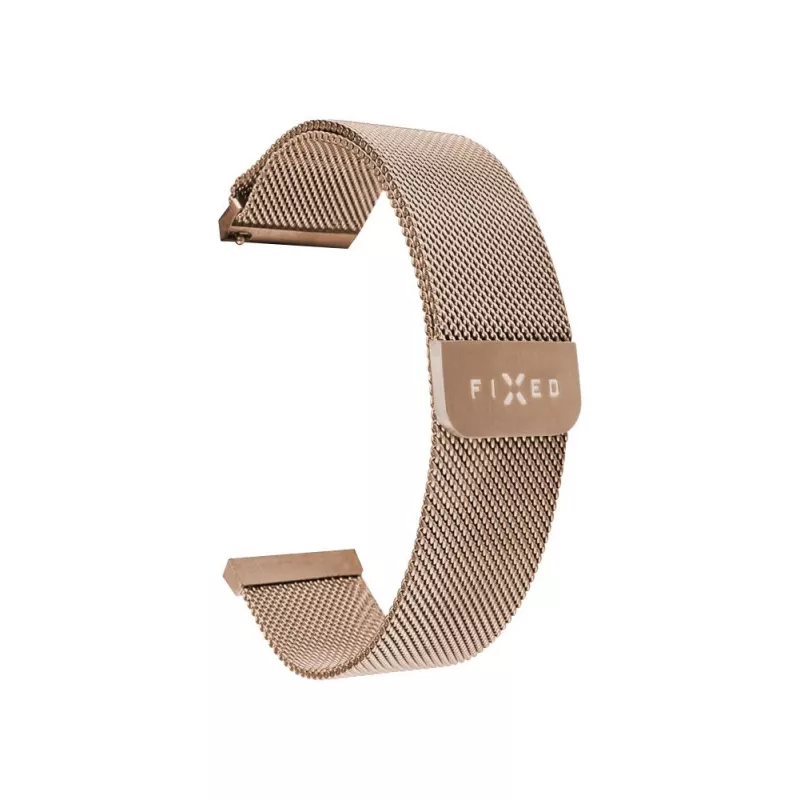 Pulksteņa siksniņa FIXED Mesh Strap Fixed 18mm nerūsējošais tērauds Quick Release zelta