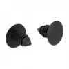 Egles formas klipsis DeLOCK 60187 melna neilona 15 mm 14,5 mm 10 gabali