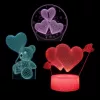 Manta SNL115RGB RGB 3D sirds dekoratīvo LED lampu komplekts