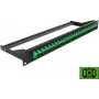 Plāksteris panelis 1U DeLOCK 43381