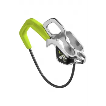 Tubular belay device Edelrid MEGA JUL tērauda zaļš 75g