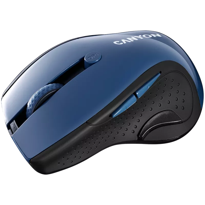 CANYON pele MW-01 BlueLED bezvadu zili pelēka