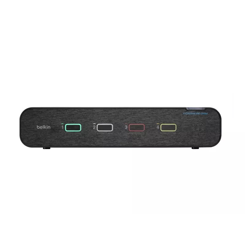 KVM slēdzis Belkin F1DN204KVM-UNN4 HDMI 4K USB, montāža statnē