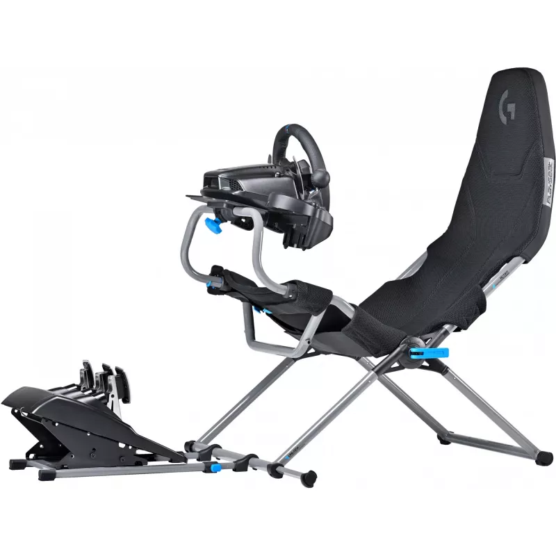 Playseat Challenge X - Logitech G Edition konsoles spēļu krēsls Melns, Pelēks