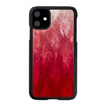 Viedtālruņa maciņš iKins iPhone 11 — Pink Lake ar melniem akcentiem