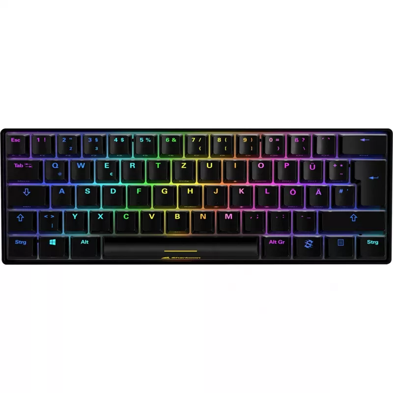 SKILLER SGK50 S4, spēļu tastatūra melna, DE izkārtojums, Kailh Red
