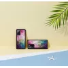 Aizsargtelefona maciņš iKins Samsung Galaxy Note 20 — water flower melns