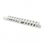 LogiLink – kabeļu organizators – gaiši pelēks, RAL 7035 – 1U – 48,3 cm (19 inch)