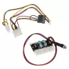 Akasa AK-PE080-03 strāvas adapteris iekštelpām 80 W melns, zils, sarkans, balts, dzeltens
