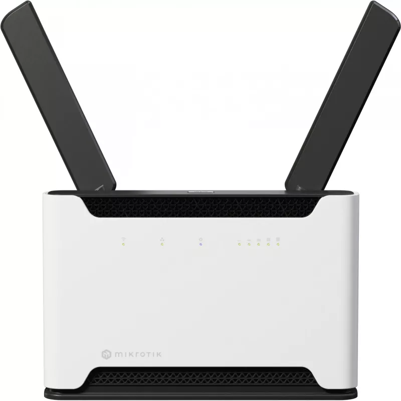 MikroTik Chateau LTE18 - Bezvadu maršrutētājs - 5 portu slēdzis - GigE, 2,5 GigE - Wi-Fi 5, Wi-Fi 6 - Divu joslu (S53UG+5HAXD2HAXD-TC&EG18-EA)