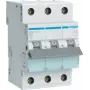Hager MBN340. Polu skaits: 3P. Maiņstrāvas ieejas frekvence: 50/60 Hz, nominālā izejas strāva: 40 A (MBN340)
