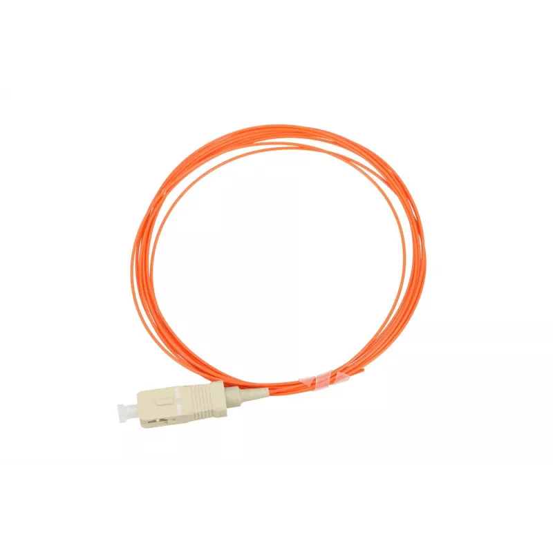 Pigtail SC/UPC daudzmodu kabelis Extralink OM2 50 µm 900 µm 2 m FTTH oranžs