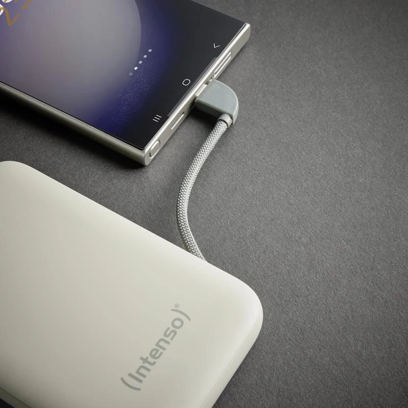 Ārējais akumulators USB 10000MAH/BEIGE S10000 7333031 Intenso