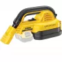 DEWALT DCV517N-XJ - slapjai un sausai tīrīšanai - 954 l/min - Melna - Dzeltena - 1,9 l - 18 V - Litija jonu (Li-Ion)
