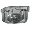 Leitz taisnā griezuma asmens precīzijas biroja trimmerim, 15 loksnēm, plastmasa, tērauds, pelēks, 14 mm, 40 mm, 48 mm